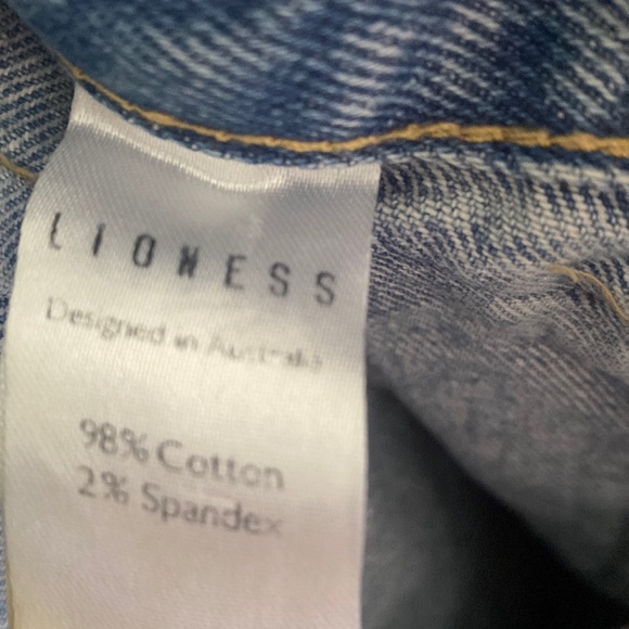 (B12) Lioness Stacey Jeans in Denim Blue, Size Medium - Picture 7 of 14